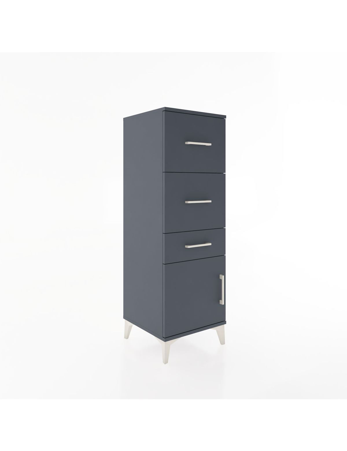 Hyperion Dolap 3 Çekmeceli Tek Kapaklı 44x44x134 - S49M009V5B