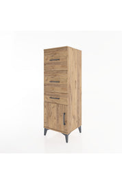 Hyperion Dolap 3 Çekmeceli Tek Kapaklı 44x44x134 - S49M009V9B