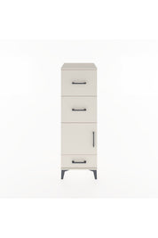 Hyperion Dolap Tek Raflı 3 Çekmeceli Tek Kapaklı 44x44x134 - S49M010V1B