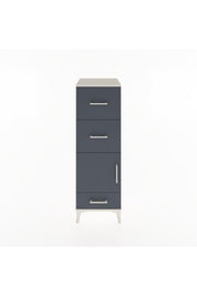 Hyperion Dolap Tek Raflı 3 Çekmeceli Tek Kapaklı 44x44x134 - S49M010V2B