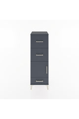 Hyperion Dolap Tek Raflı 3 Çekmeceli Tek Kapaklı 44x44x134