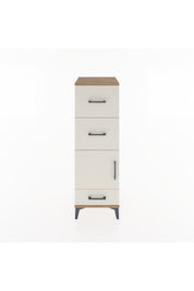 Hyperion Dolap Tek Raflı 3 Çekmeceli Tek Kapaklı 44x44x134 - S49M010V7B