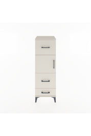 Hyperion Dolap Tek Raflı 3 Çekmeceli Tek Kapaklı 44x44x134 - S49M011V1B