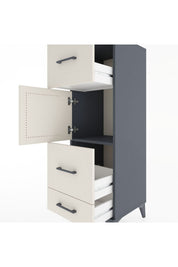 Hyperion Dolap Tek Raflı 3 Çekmeceli Tek Kapaklı 44x44x134 - S49M011V4B
