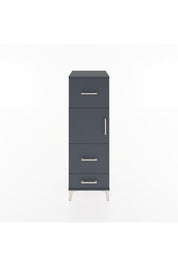 Hyperion Dolap Tek Raflı 3 Çekmeceli Tek Kapaklı 44x44x134 - S49M011V5B
