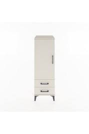 Hyperion Dolap 3 Raflı 2 Çekmeceli Tek Kapaklı 44x44x134 - S49M012V1B