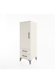 Hyperion Dolap 3 Raflı 2 Çekmeceli Tek Kapaklı 44x44x134 - S49M012V1B
