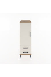 Hyperion Dolap 3 Raflı 2 Çekmeceli Tek Kapaklı 44x44x134 - S49M012V7B
