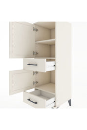 Hyperion Dolap 3 Raflı 2 Çekmeceli 2 Kapaklı 44x44x134 - S49M013V1B