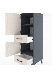 Hyperion Dolap 3 Raflı 2 Çekmeceli 2 Kapaklı 44x44x134 - S49M013V4B