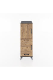 Hyperion Dolap 3 Raflı 2 Çekmeceli 2 Kapaklı 44x44x134 - S49M013V6B