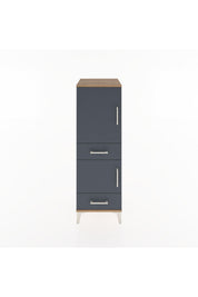 Hyperion Dolap 3 Raflı 2 Çekmeceli 2 Kapaklı 44x44x134 - S49M013V8B