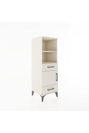 Hyperion Dolap 3 Raflı 2 Çekmeceli Tek Kapaklı 44x44x134 - S49M014V1B