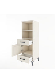 Hyperion Dolap 3 Raflı 2 Çekmeceli Tek Kapaklı 44x44x134 - S49M014V1B
