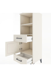 Hyperion Dolap 3 Raflı 2 Çekmeceli Tek Kapaklı 44x44x134 - S49M014V1B