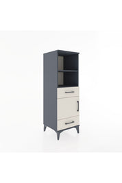 Hyperion Dolap 3 Raflı 2 Çekmeceli Tek Kapaklı 44x44x134 - S49M014V4B