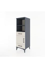 Hyperion Dolap 3 Raflı 2 Çekmeceli Tek Kapaklı 44x44x134 - S49M014V4B