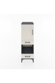 Hyperion Dolap 3 Raflı 2 Çekmeceli Tek Kapaklı 44x44x134 - S49M015V4B