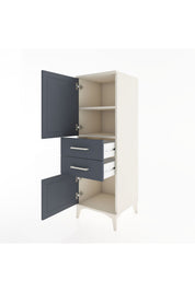 Hyperion Dolap 2 Raflı 2 Çekmeceli 2 Kapaklı 44x44x134 - S49M016V2B
