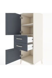 Hyperion Dolap 2 Raflı 2 Çekmeceli 2 Kapaklı 44x44x134 - S49M016V2B
