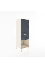 Hyperion Dolap 2 Raflı 2 Çekmeceli Tek Kapaklı 44x44x134 - S49M017V2B