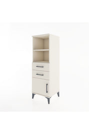 Hyperion Dolap 2 Raflı 2 Çekmeceli Tek Kapaklı 44x44x134 - S49M018V1B