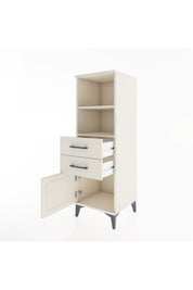 Hyperion Dolap 2 Raflı 2 Çekmeceli Tek Kapaklı 44x44x134 - S49M018V1B