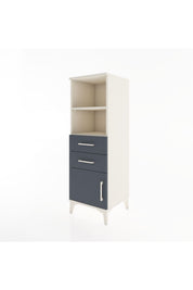 Hyperion Dolap 2 Raflı 2 Çekmeceli Tek Kapaklı 44x44x134 - S49M018V2B