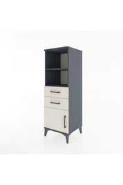 Hyperion Dolap 2 Raflı 2 Çekmeceli Tek Kapaklı 44x44x134 - S49M018V4B