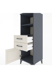 Hyperion Dolap 2 Raflı 2 Çekmeceli Tek Kapaklı 44x44x134 - S49M018V4B