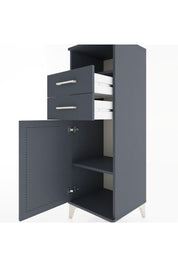 Hyperion Dolap 2 Raflı 2 Çekmeceli Tek Kapaklı 44x44x134 - S49M019V5B