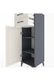Hyperion Dolap 2 Raflı 2 Çekmeceli Tek Kapaklı 44x44x134 - S49M020V4B