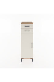 Hyperion Dolap 2 Raflı 2 Çekmeceli Tek Kapaklı 44x44x134 - S49M020V7B