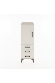 Hyperion Dolap 2 Raflı 3 Çekmeceli Tek Kapaklı 44x44x134 - S49M021V1B