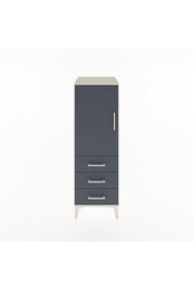 Hyperion Dolap 2 Raflı 3 Çekmeceli Tek Kapaklı 44x44x134 - S49M021V2B
