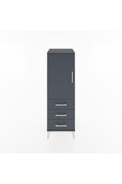 Hyperion Dolap 2 Raflı 3 Çekmeceli Tek Kapaklı 44x44x134 - S49M021V5B