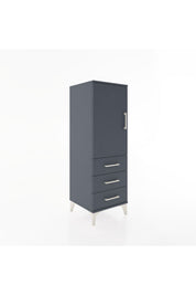 Hyperion Dolap 2 Raflı 3 Çekmeceli Tek Kapaklı 44x44x134 - S49M021V5B