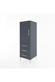 Hyperion Dolap 2 Raflı 3 Çekmeceli Tek Kapaklı 44x44x134 - S49M021V5B