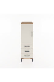 Hyperion Dolap 2 Raflı 3 Çekmeceli Tek Kapaklı 44x44x134 - S49M021V7B