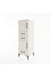 Hyperion Dolap 2 Raflı 3 Çekmeceli 2 Kapaklı 44x44x134 - S49M022V1B