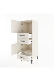 Hyperion Dolap 2 Raflı 3 Çekmeceli 2 Kapaklı 44x44x134 - S49M022V1B