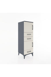 Hyperion Dolap 2 Raflı 3 Çekmeceli 2 Kapaklı 44x44x134 - S49M022V4B