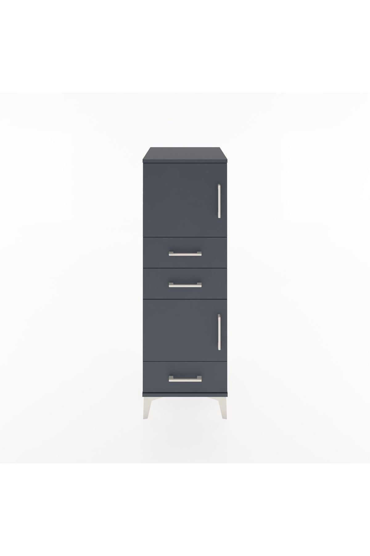 Hyperion Dolap 2 Raflı 3 Çekmeceli 2 Kapaklı 44x44x134 - S49M022V5B