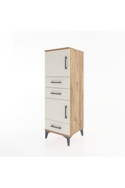 Hyperion Dolap 2 Raflı 3 Çekmeceli 2 Kapaklı 44x44x134 - S49M022V7B