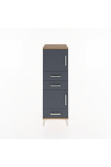 Hyperion Dolap 2 Raflı 3 Çekmeceli 2 Kapaklı 44x44x134