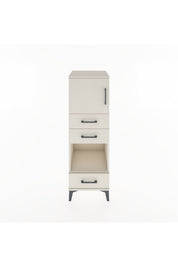 Hyperion Dolap 2 Raflı 3 Çekmeceli Tek Kapaklı 44x44x134 - S49M024V1B