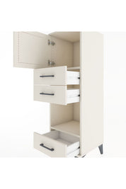 Hyperion Dolap 2 Raflı 3 Çekmeceli Tek Kapaklı 44x44x134 - S49M024V1B