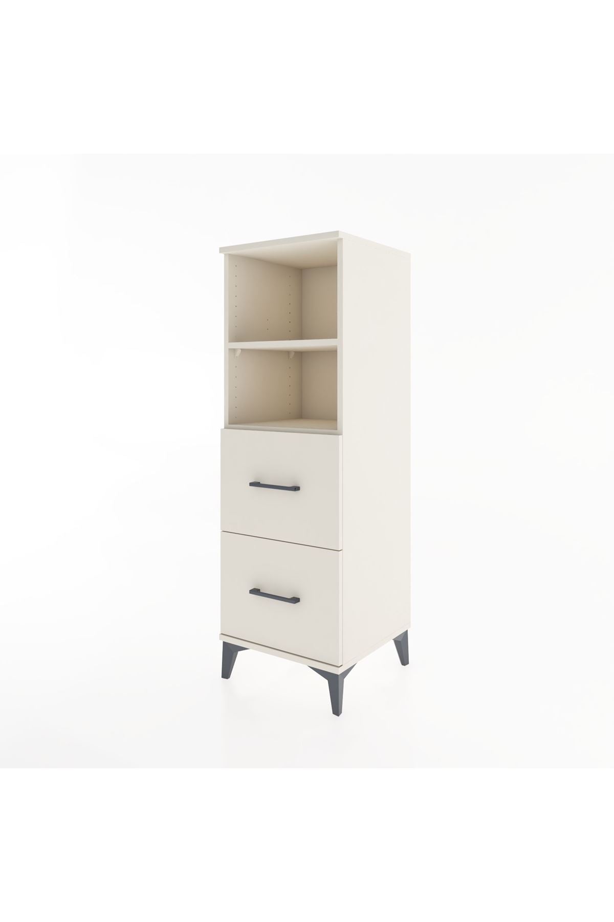 Hyperion Dolap 2 Raflı 2 Çekmeceli 44x44x134 - S49M025V1B