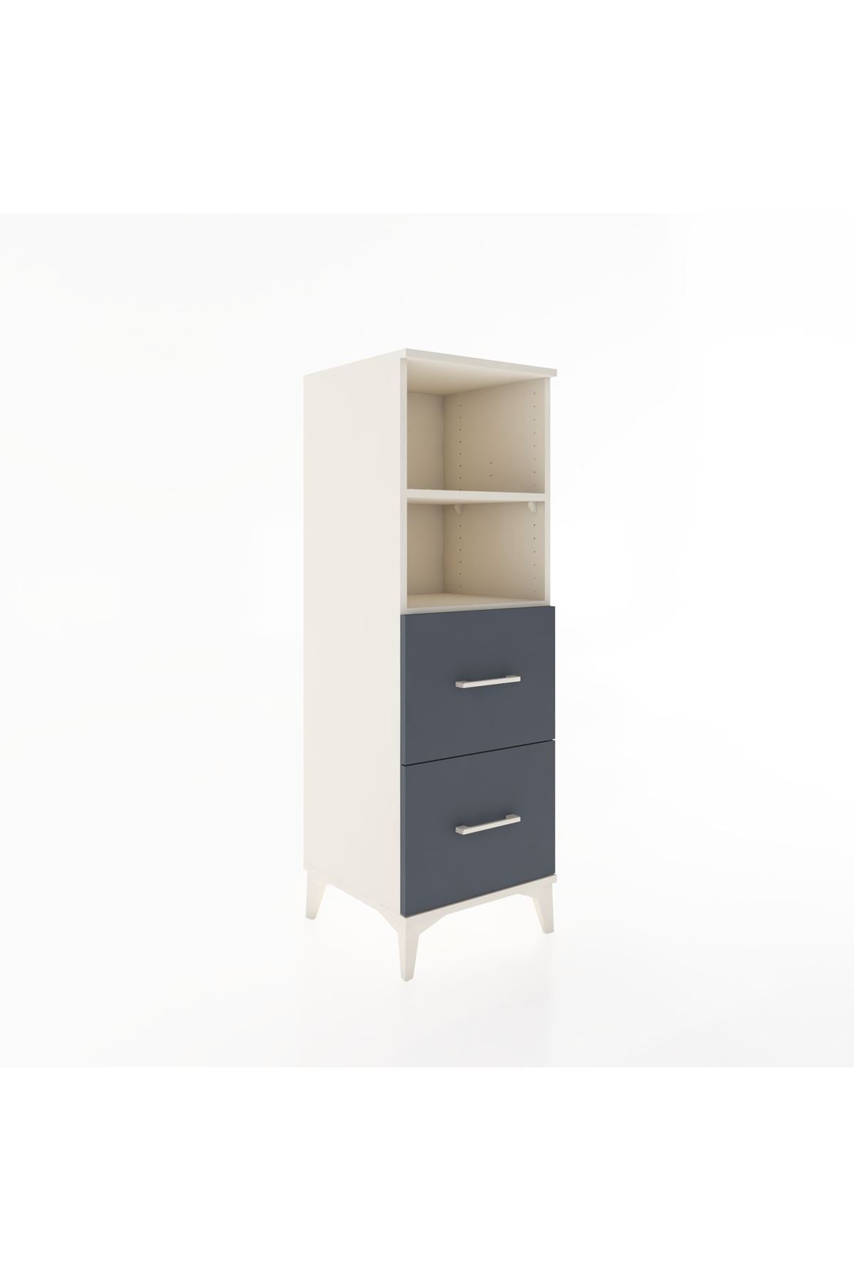 Hyperion Dolap 2 Raflı 2 Çekmeceli 44x44x134 - S49M025V2B