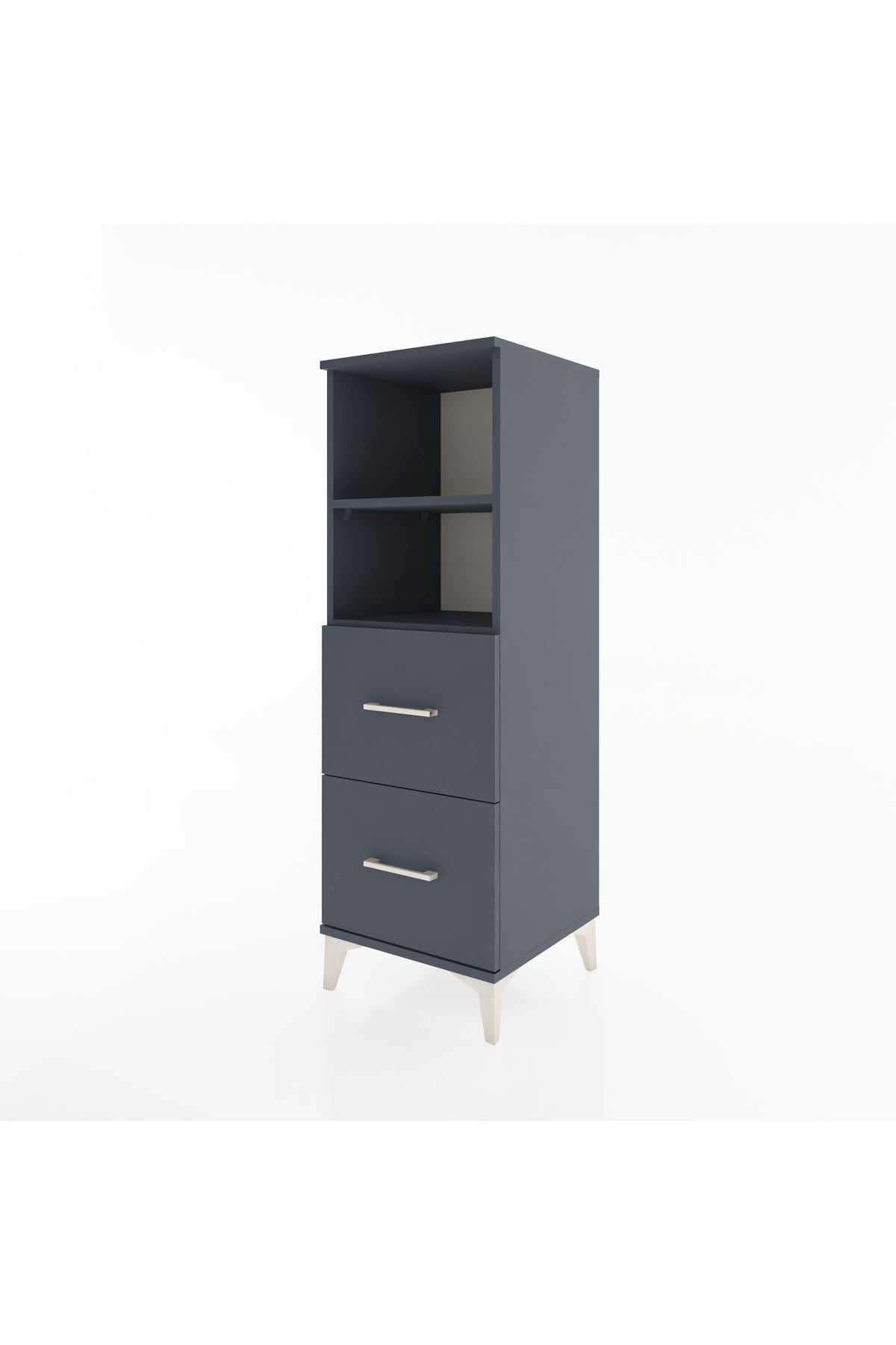 Hyperion Dolap 2 Raflı 2 Çekmeceli 44x44x134 - S49M025V5B